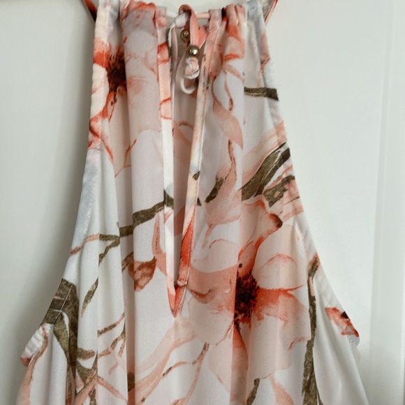 Dynamite Floral Halter Dress - Size XS - Picture 4 of 5